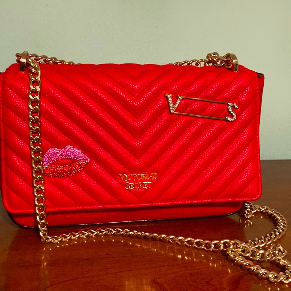 Vibrant Red Victoria’s Secret Purse